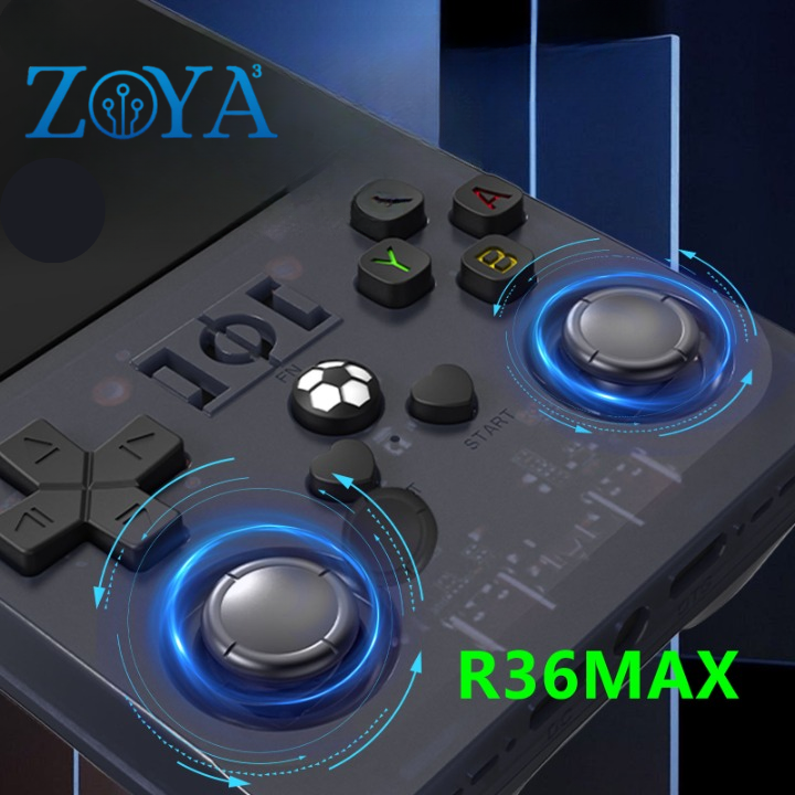 Console portable rétro R36 Max 2025