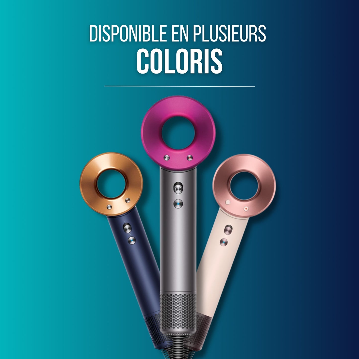 Sèche-cheveux haute vitesse ionique