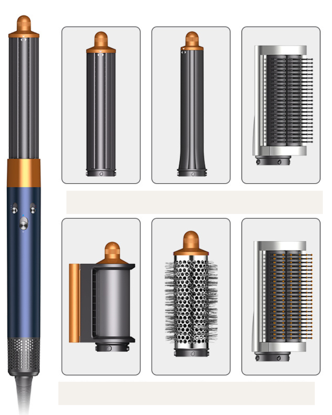 Boucleur Ioniques  6-en-1