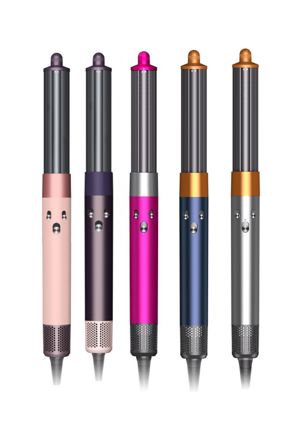 Boucleurs  6-en-1  Rotatif Ionique