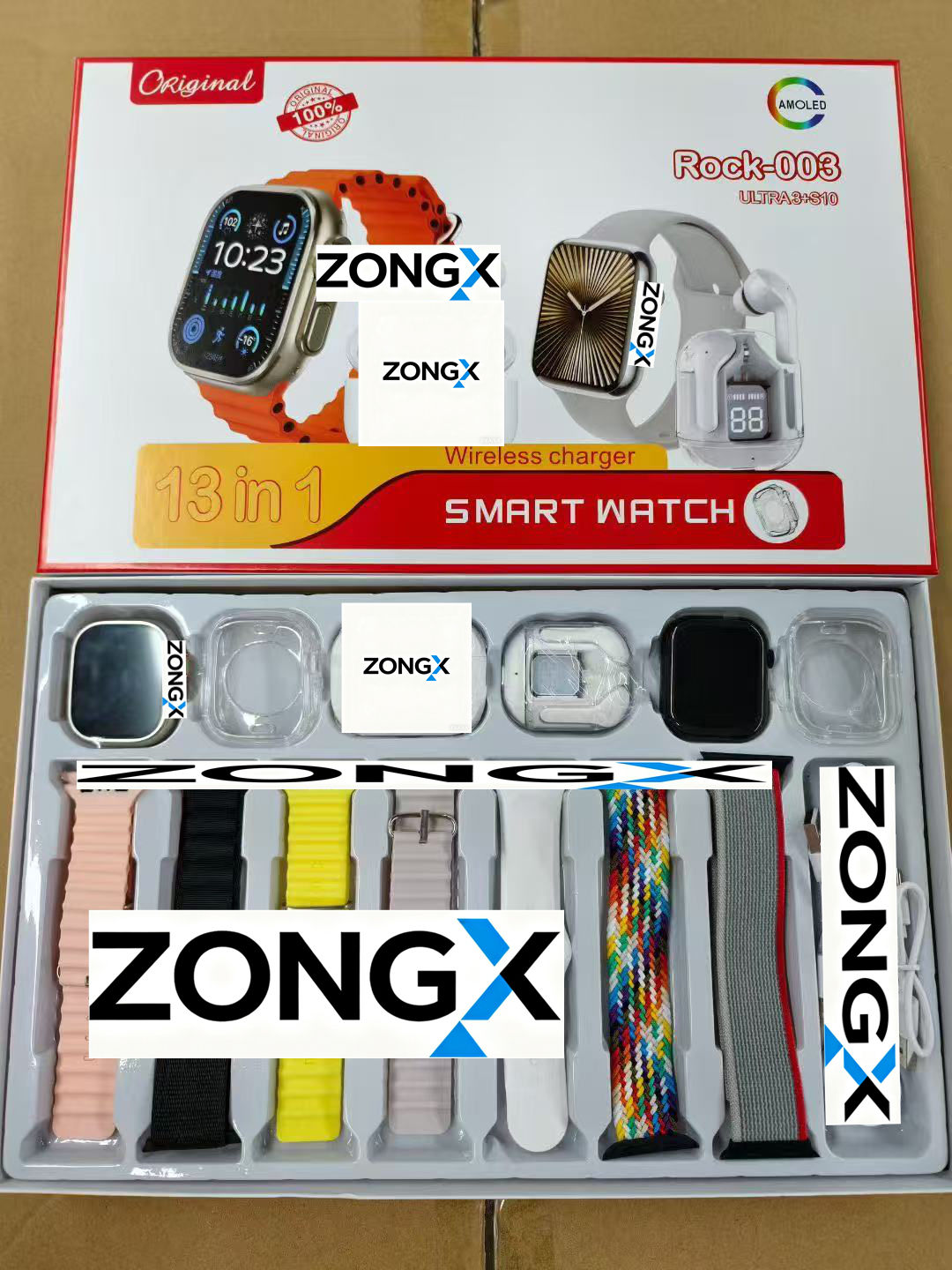 ZongX Ultra3 Pro – Pack Montre Intelligente & Écouteurs TWS