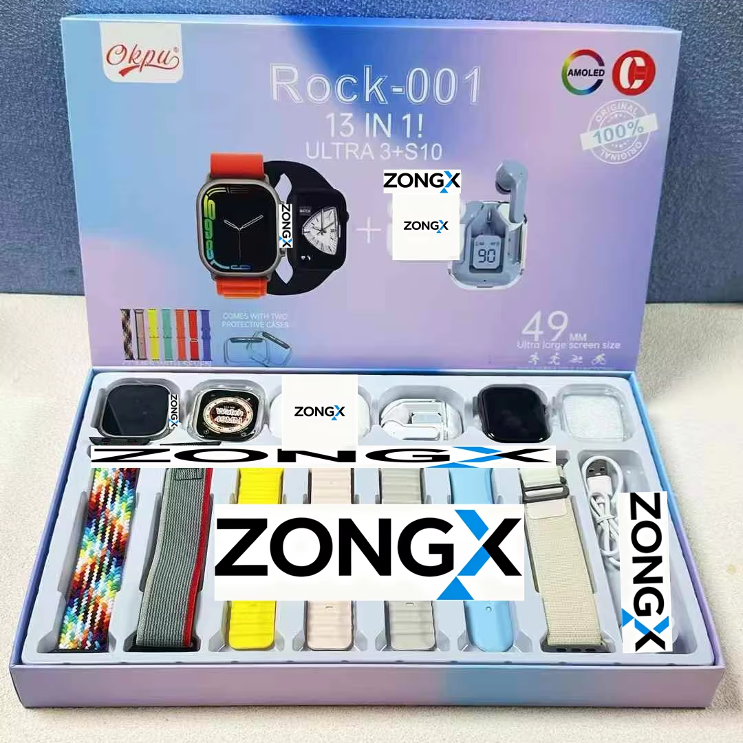 ZongX Ultra3 Pro – Pack Montre Intelligente & Écouteurs TWS