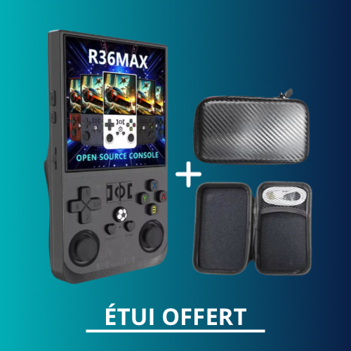 Console portable rétro R36 Max