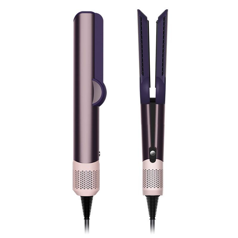 Lisseur ionique violet lisse sur cheveux mouillés